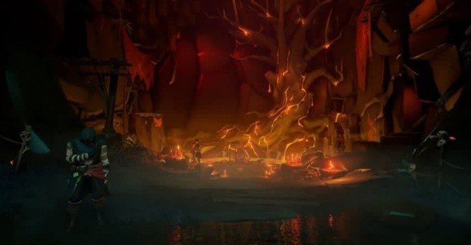 Как получить проклятие скелета в Sea of ​​Thieves