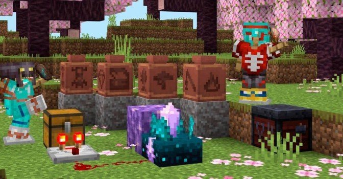 Для Minecraft выпустили снапшот 23w12a и бета-патч 1.19.80.22