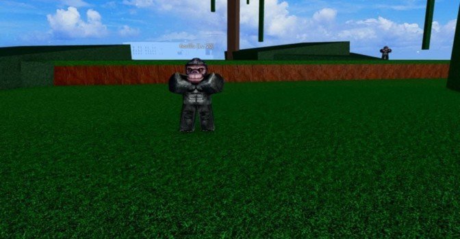 Где найти горилл в Roblox Blox Fruits и как их победить