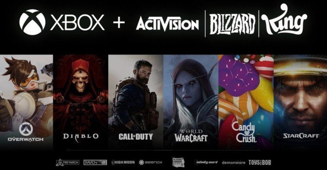 Microsoft купит Activision Blizzard за 68.7 миллиардов долларов