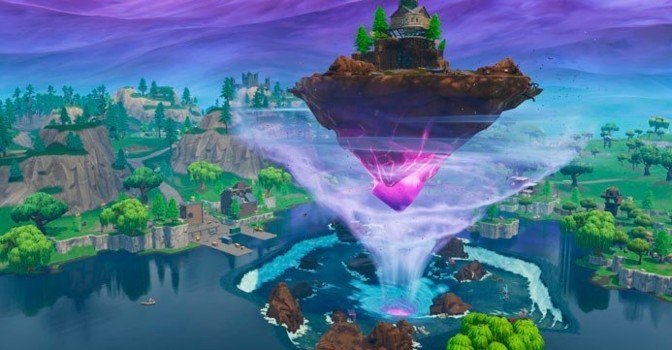 Куб из Fortnite не собирается покидать нас