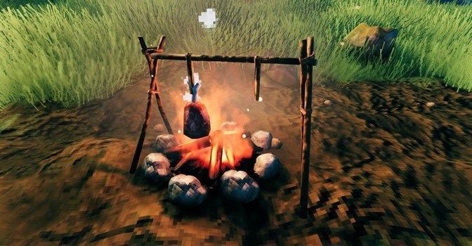Добываем и готовим мясо в Valheim — локс, змей, рыба