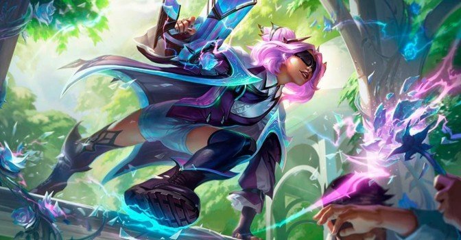 Обновление 12.2 ввело в League of Legends нового чемпиона – Зери