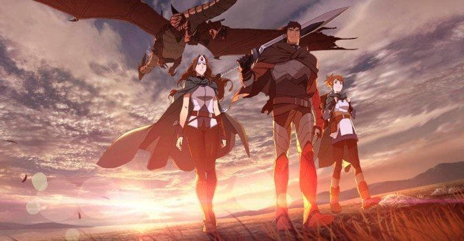 В марте Netflix выпустит аниме-сериал «DOTA: Кровь дракона»