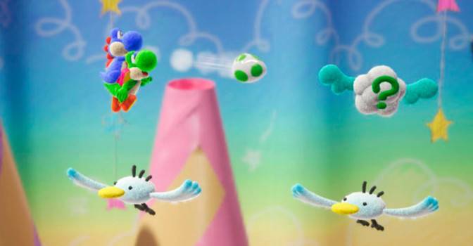 Поиграть в Yoshi’s Crafted World удастся весной