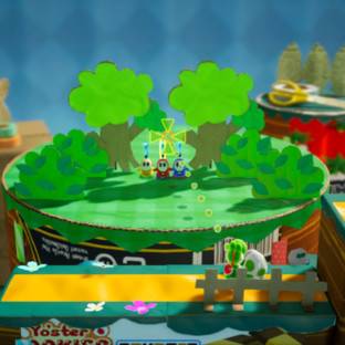 Скриншот Yoshi’s Crafted World