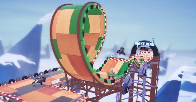 Вышла гонка Make Way – дитя Ultimate Chicken Horse и Mario Kart