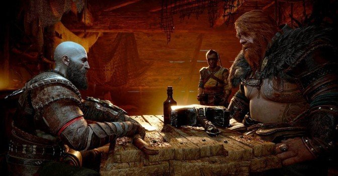 Утечка: вышли видео с Тором и Нидхёггом из God of War Ragnarok