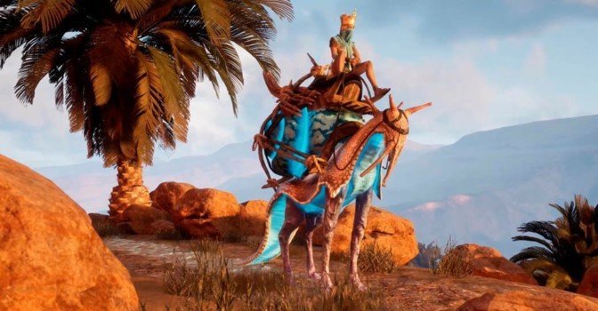 В трейлере MMORPG Ashes of Creation представили пустынный биом