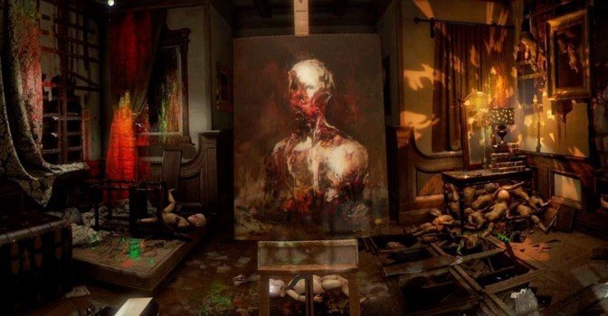Layers of Fear – выход хоррора про художников состоится в июне
