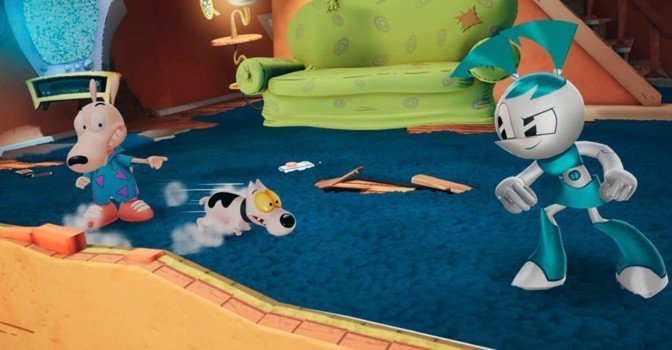 DLC добавило в файтинг Nickelodeon All-Star Brawl кенгуру Рокко