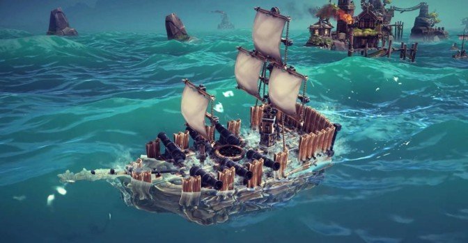 Для песочницы Besiege выпустили дополнение «Расколотое море»