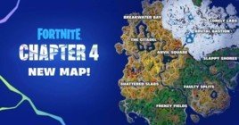 Все места на карте и достопримечательности в 4 главе Fortnite
