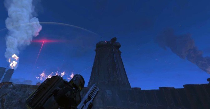 Сторожевая башня Автоматонов (Sentry Tower) в Helldivers 2