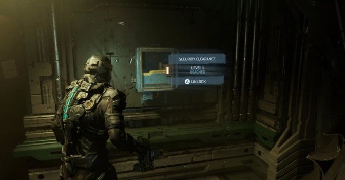 Как получить уровень допуска 1 в ремейке Dead Space