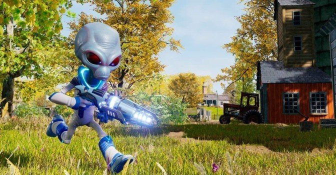 Опубликован тизер нового уровня Destroy All Humans!