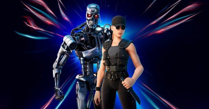 В Fortnite прибыли Терминатор и Сара Коннор