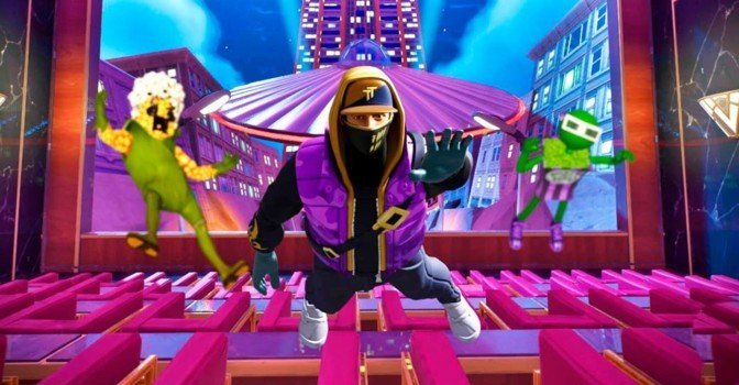 В Fortnite очки опыта теперь можно заработать на любом острове