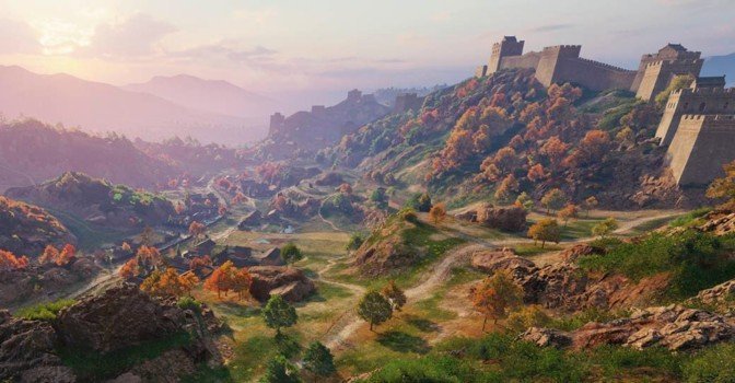 Великая Китайская стена ждет вас в WoT