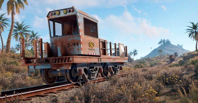 Патч Above-ground Trains ввел в Rust действующие поезда
