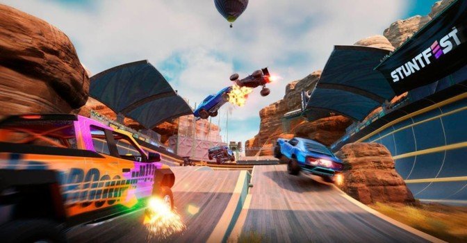 Гоночный экшн Stuntfest - World Tour получил плейтест и трейлер